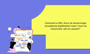 Ludzie pracują nad stroną, by zarządzać duplikatami treści. Klucz do skutecznego SEO to canonical.