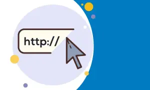 Kursor myszy wskazuje pole tekstowe z "http://", ilustrując, jak utworzyć link do pliku.