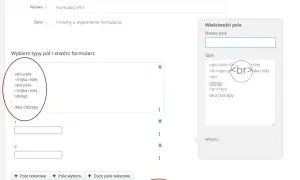 Tworzenie formularza, dodawanie pola tekstowego z użyciem html label.