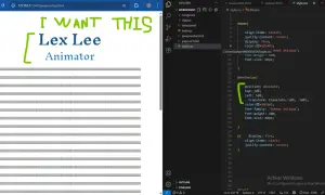 Kod CSS pokazuje, jak wyśrodkować tekst w HTML za pomocą flexbox i transformacji. Widoczny jest efekt na stronie.