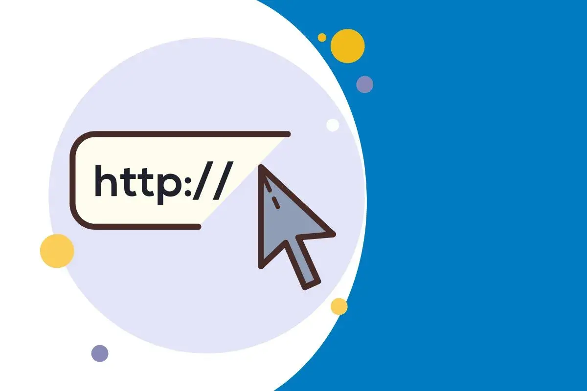 Kursor myszy wskazuje pole tekstowe z "http://", ilustrując, jak utworzyć link do pliku.