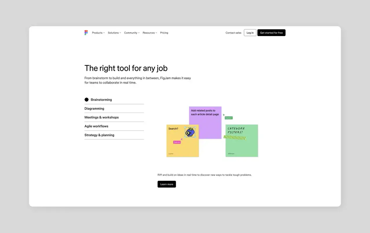 Layout strony internetowej z menu nawigacyjnym, nagł&oacute;wkiem 