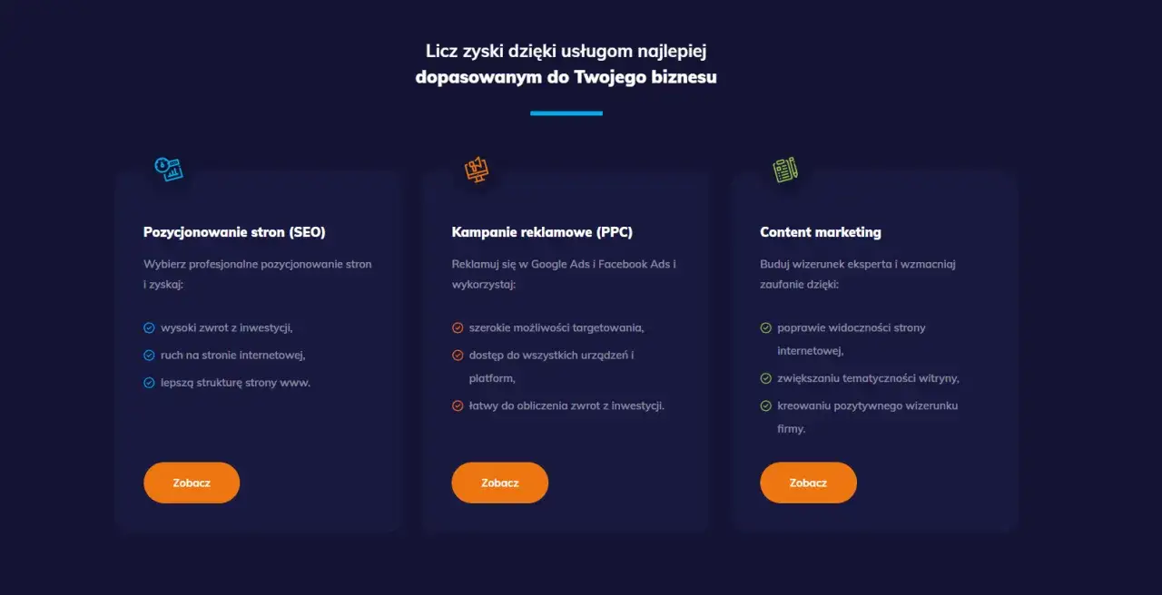 Usługi SEO, PPC i content marketing. Zastosowanie heurystyki Nielsensa w optymalizacji stron www. Zwiększ ruch i zyski.